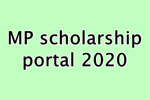 MP Scholarship Portal 2020 में registration E-KYC application status check कैसे करें