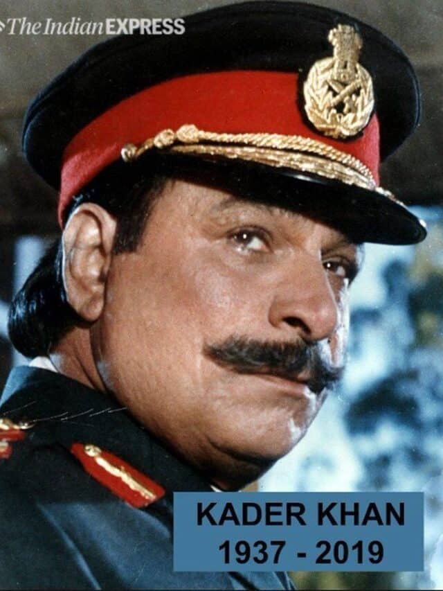 facts about of Kader Khan