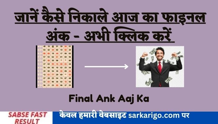 Final Ank Aaj Ka